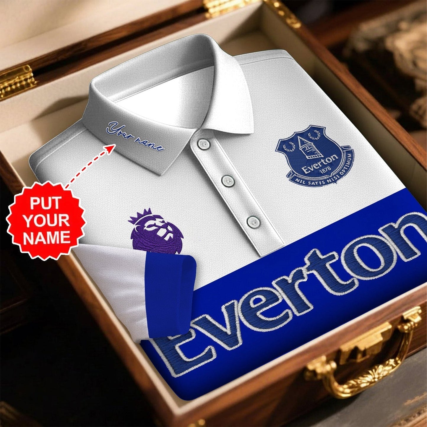 Premium EPL X EVER  ROYAL CLASSIC LONG SLEEVE SHIRT NDT NHM 130226