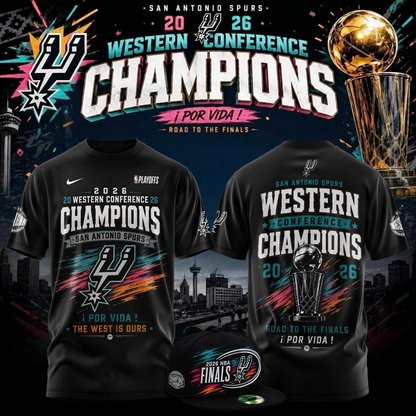 SAS 2026 Western Conference Champions 3D Shirt V1 0206 DatND DVT