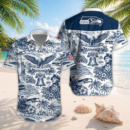 SEA x NFL Hawaiian Shirt 2006