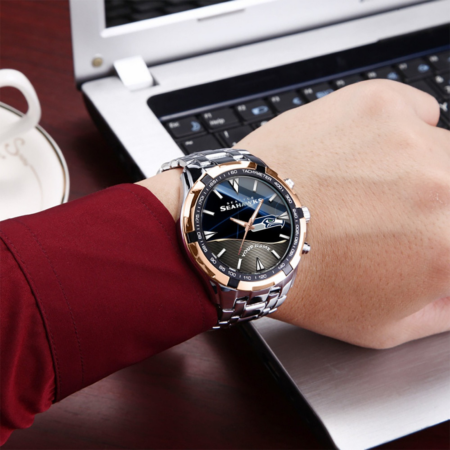 SEA x NFL Luxury Alloy Watch DATND TANTD