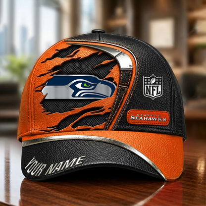 SEA x NFL Premium Multicolor 3D Cap 200626