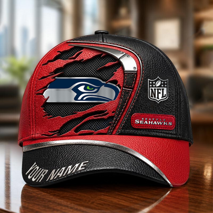 SEA x NFL Premium Multicolor 3D Cap 200626