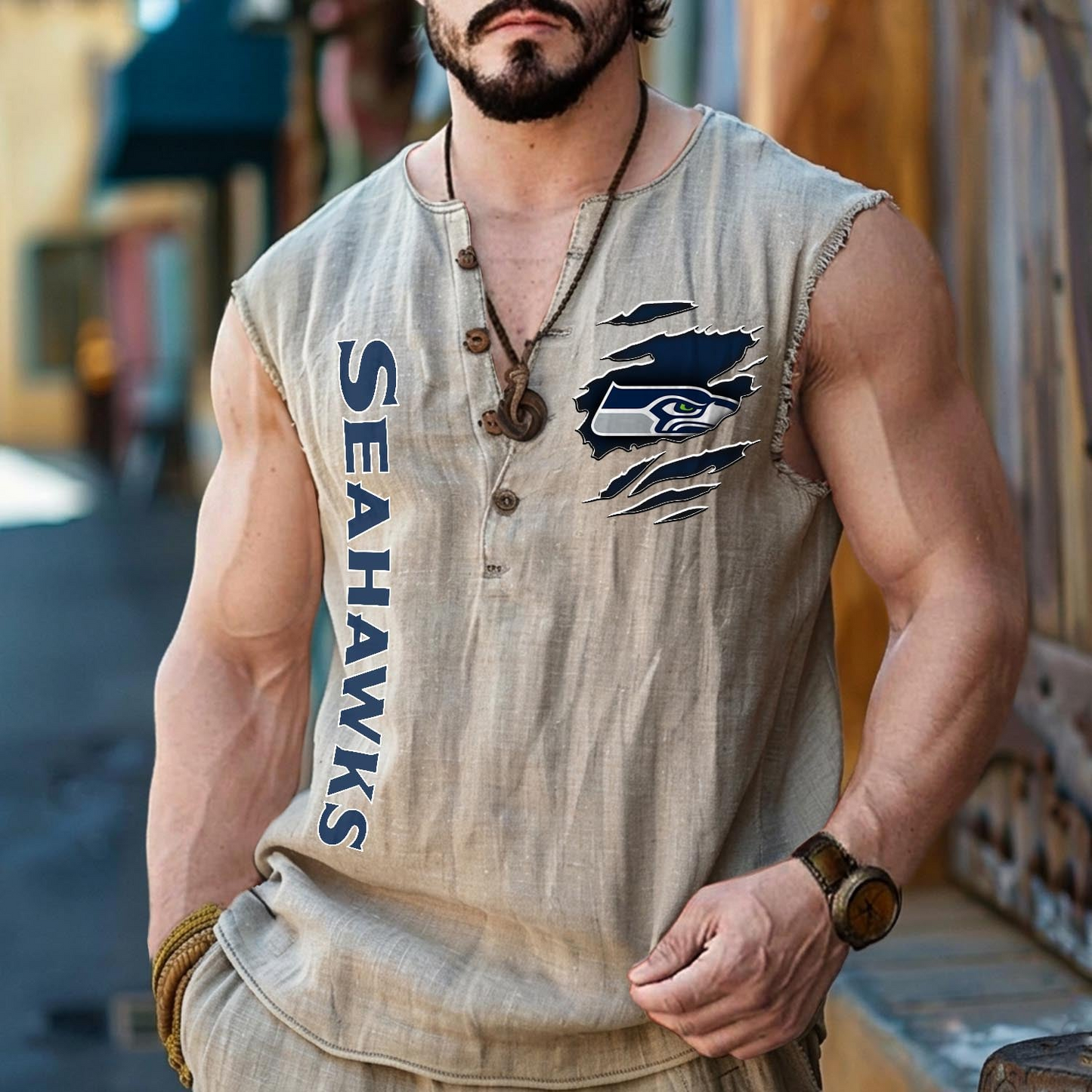 SEA x NFL Tank Tops 2805 DatND DVT
