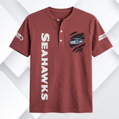 SEA x NFL Waffle Short-Sleeve Shirt 2205 DatND DVT