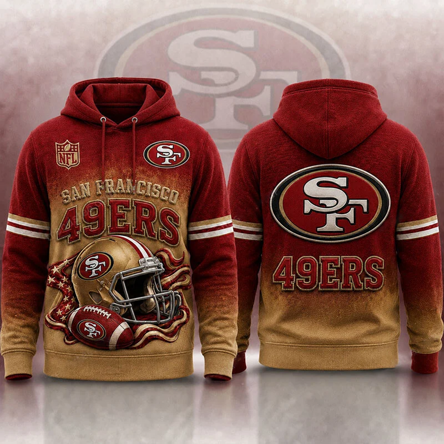 SF x NFL 3D Shirt 1805 DatND DVT