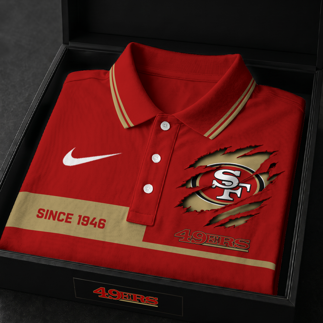 SF49 x NFL Luxury V2 Polo Shirt 220626