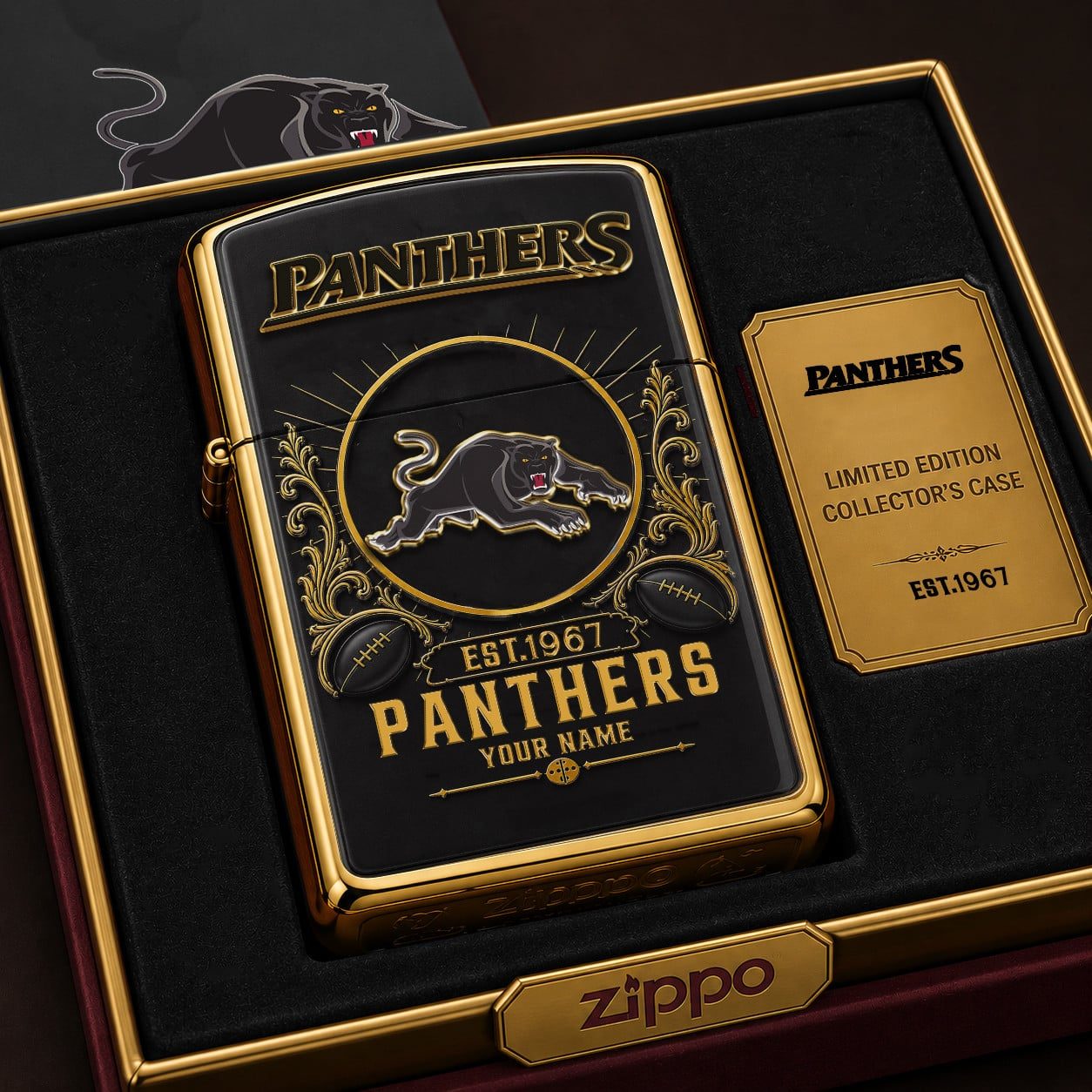 SIGNATURE NRL  X PP Zippo Case Limited Edition NDT VHM 250526