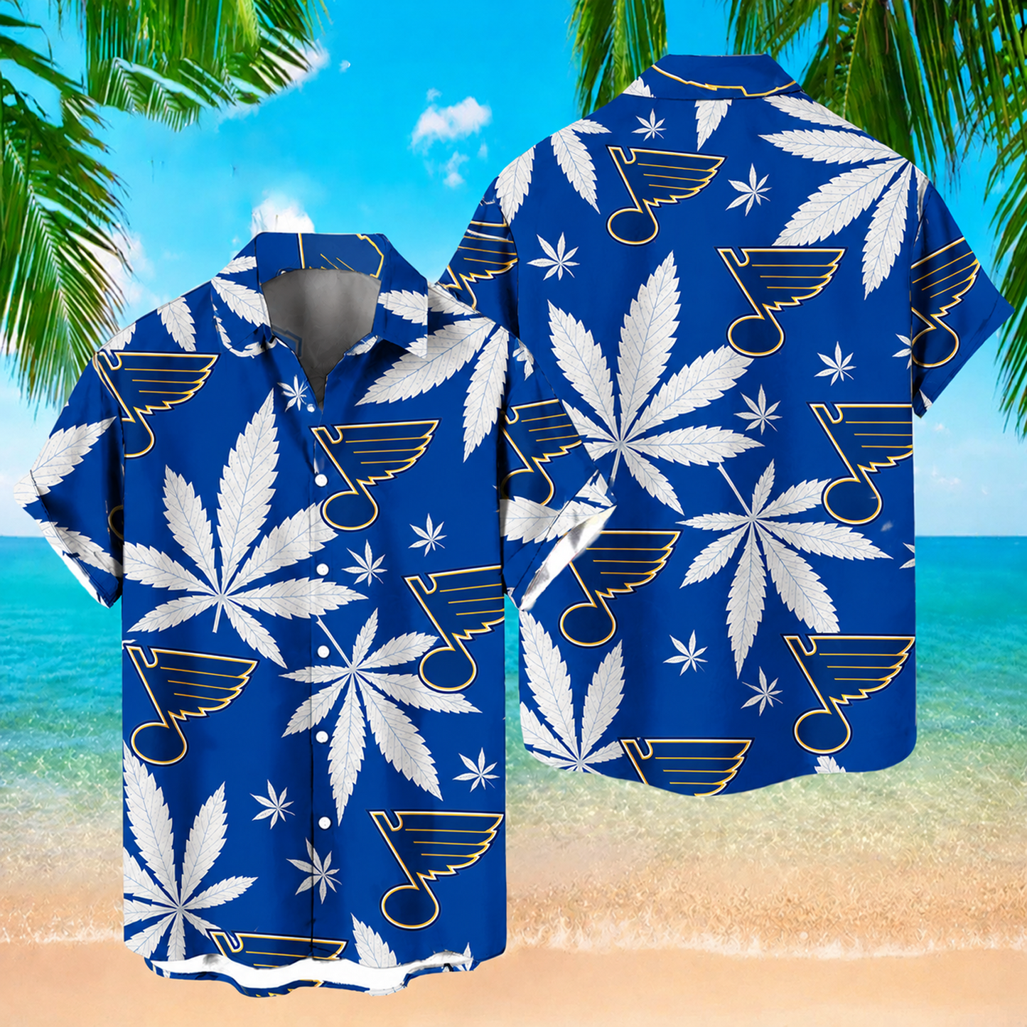 STL x NHL Hawaiian Shirt 1605 DatND DVT