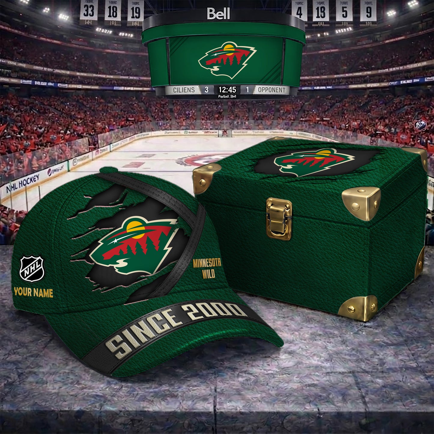 Signature Series NHL x MW  BESPOKE CRACK CUSTOM NAME HAT V2 PLUS NDT NTN 250426