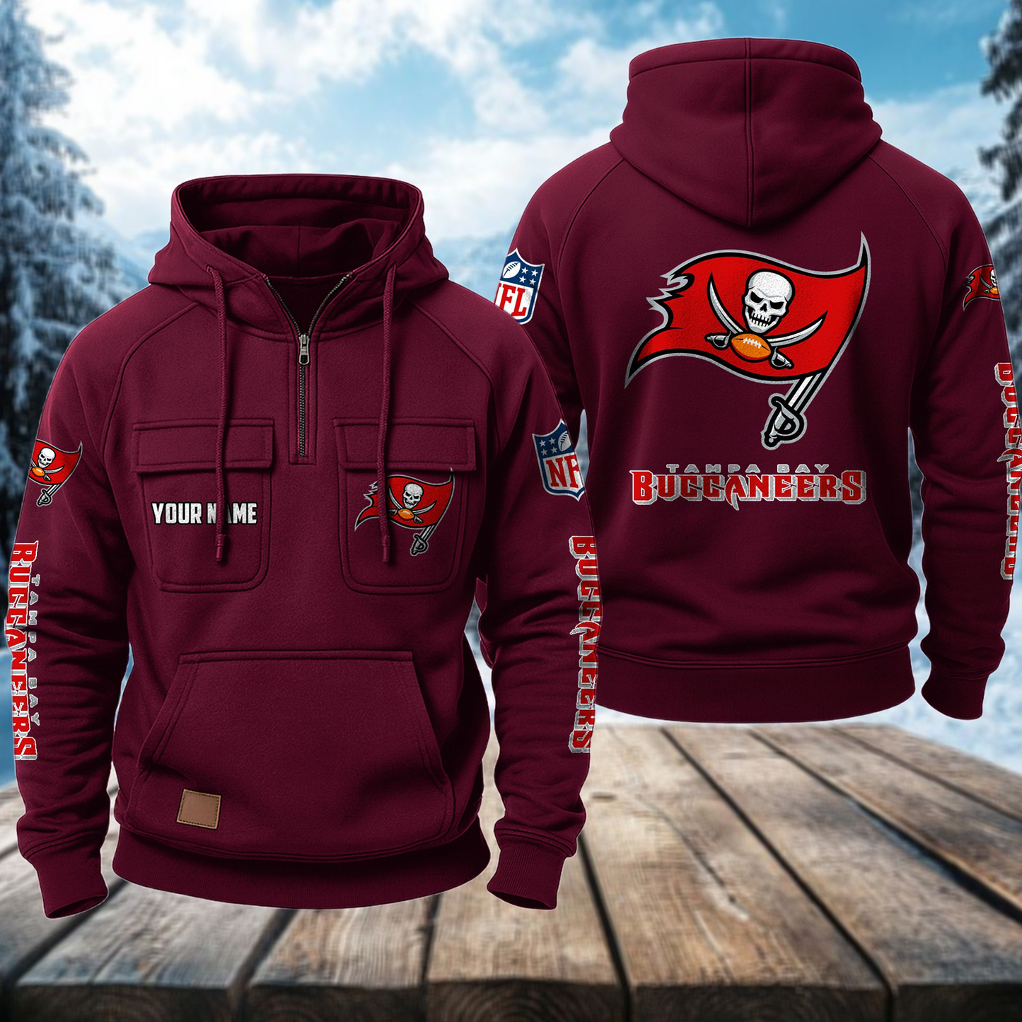 TB x NFL Premium Hoodie DATND TANTD