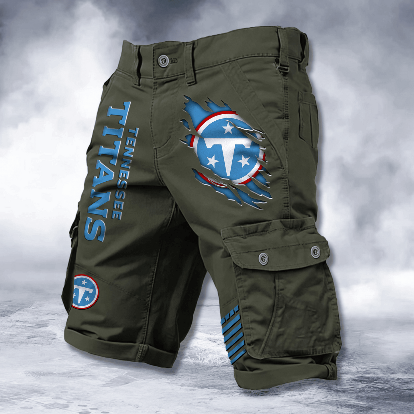 TEN x NFL Cotton Cargo Shorts DATND TANTD 2705