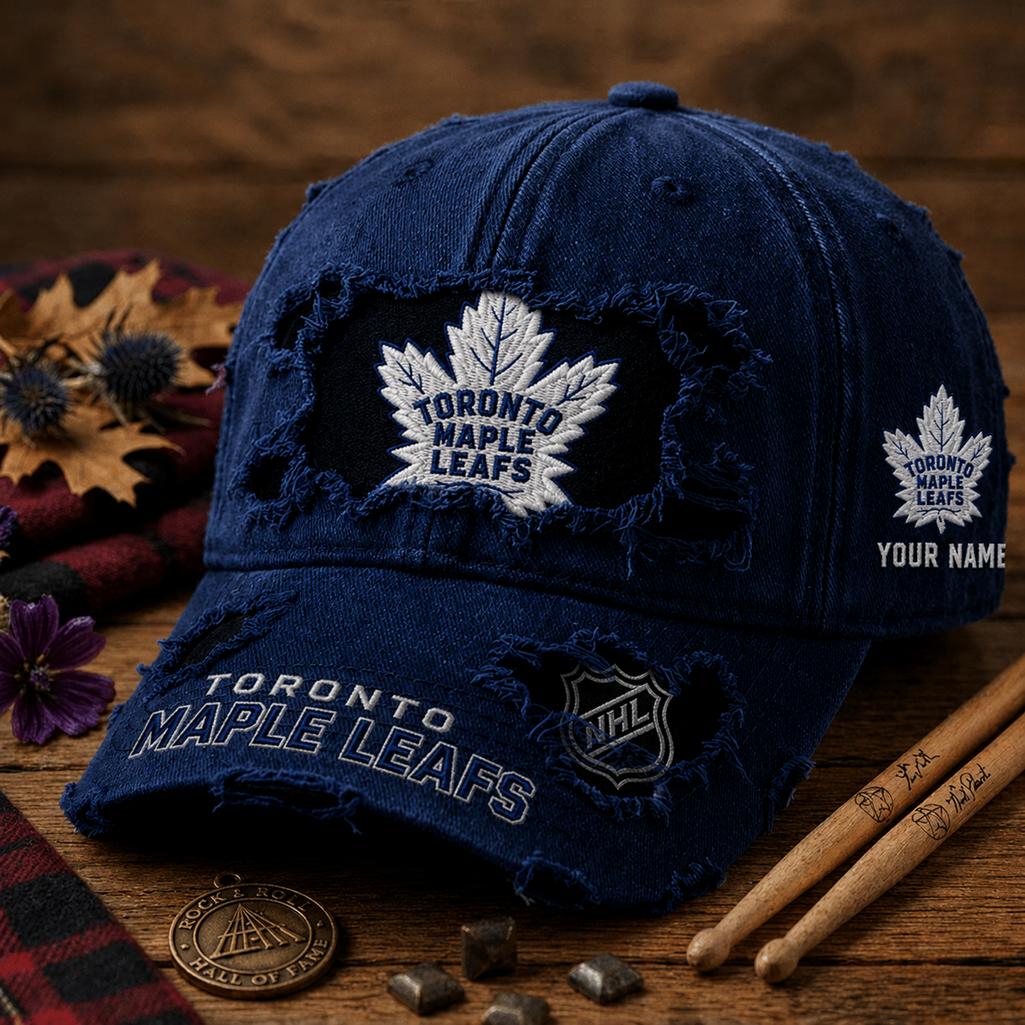 TOR x NHL Denim Washed Cap New Style DATND TANTD 290526