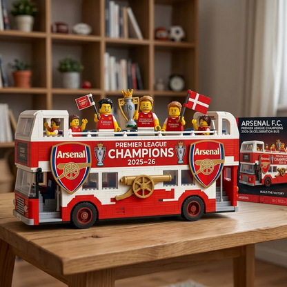 ARS FC 2026 Premier League Champions Bus Building Set 2005 DatND DVT