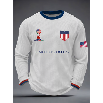 USA Print Soccer Shirt V1 DATND TANTD 040626
