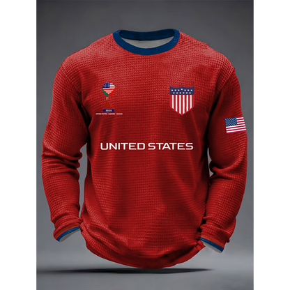 USA Print Soccer Shirt V1 DATND TANTD 040626