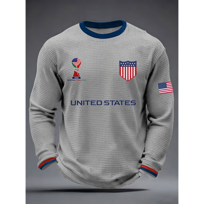 USA Print Soccer Shirt V1 DATND TANTD 040626