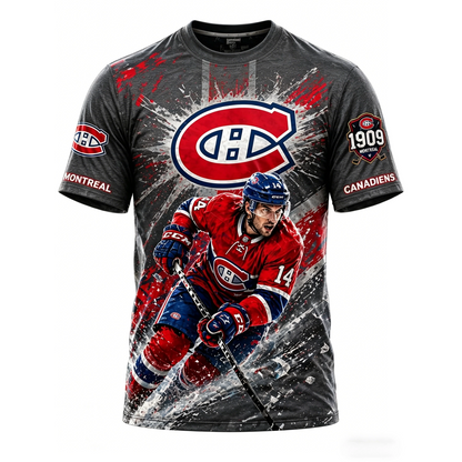 Unisex MC x NHL Inspired Trendy T-shirt V1 DATND TANTD 140526
