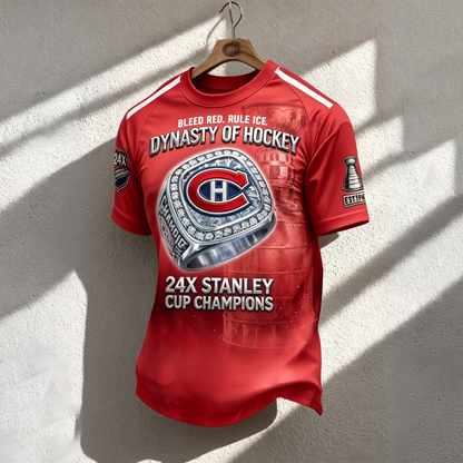 Unisex MC x NHL Inspired Trendy T-shirt V18 DATND TANTD 140526