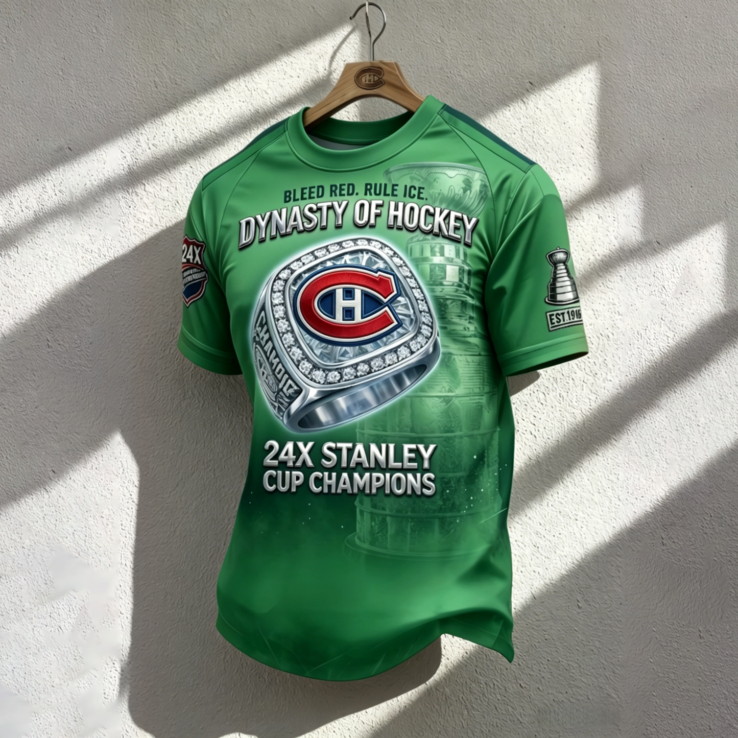Unisex MC x NHL Inspired Trendy T-shirt V18 DATND TANTD 140526
