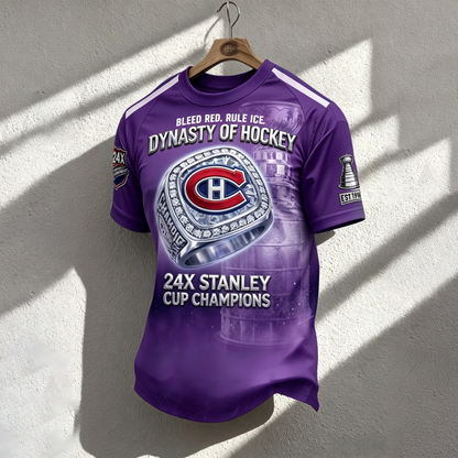 Unisex MC x NHL Inspired Trendy T-shirt V18 DATND TANTD 140526