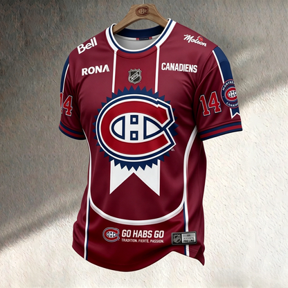 Unisex MC x NHL Inspired Trendy T-shirt V19 DATND TANTD 140526