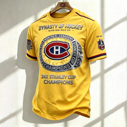 Unisex MC x NHL Inspired Trendy T-shirt V2 DATND TANTD 140526