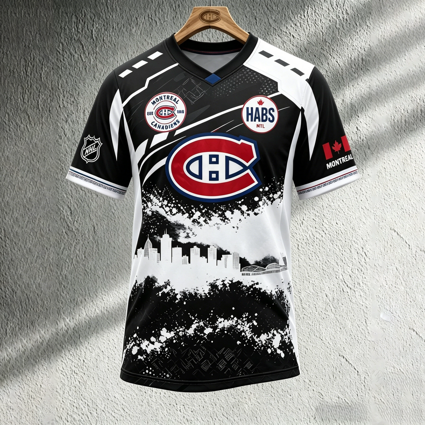 Unisex MC x NHL Inspired Trendy T-shirt V28 DATND TANTD 140526