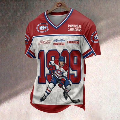 Unisex MC x NHL Inspired Trendy T-shirt V29 DATND TANTD 140526