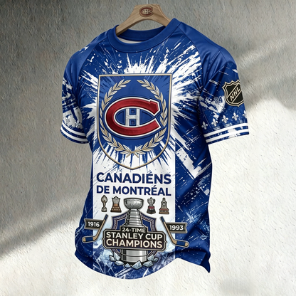 Unisex MC x NHL Inspired Trendy T-shirt V3 DATND TANTD 140526