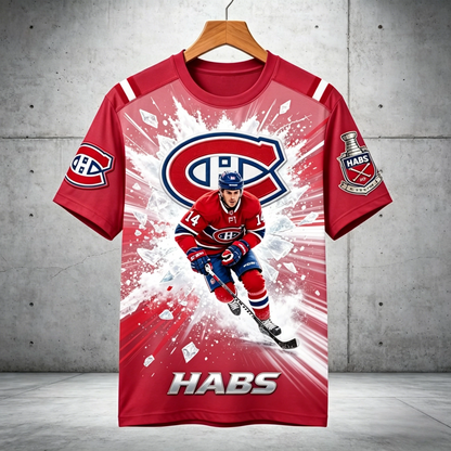 Unisex MC x NHL Inspired Trendy T-shirt V4 DATND TANTD 140526