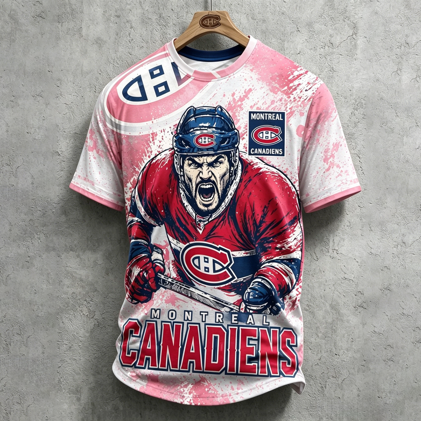 Unisex MC x NHL Inspired Trendy T-shirt V8 DATND TANTD 140526