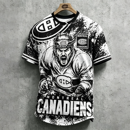 Unisex MC x NHL Inspired Trendy T-shirt V8 DATND TANTD 140526