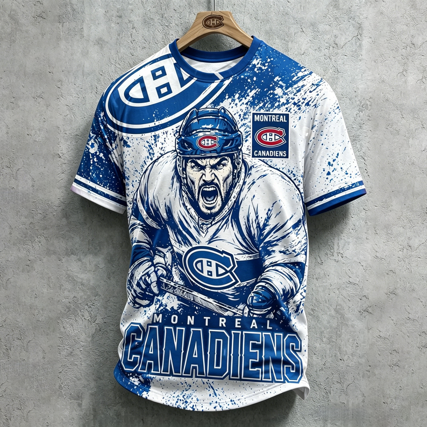 Unisex MC x NHL Inspired Trendy T-shirt V8 DATND TANTD 140526