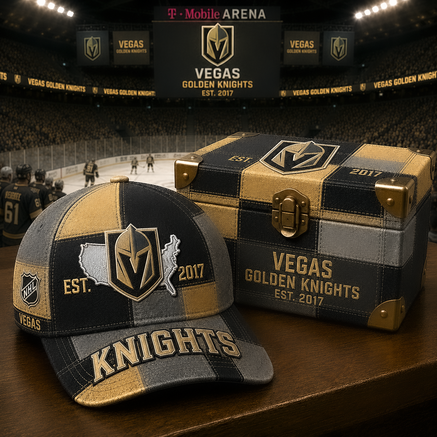 VGK x NHL Premium Heritage Game Day Classic Cap 1805 DatND DVT