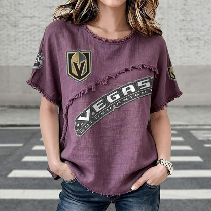 VGK x NHL Womenƒ??s Vintage O-Neck 2905 DatND DVT
