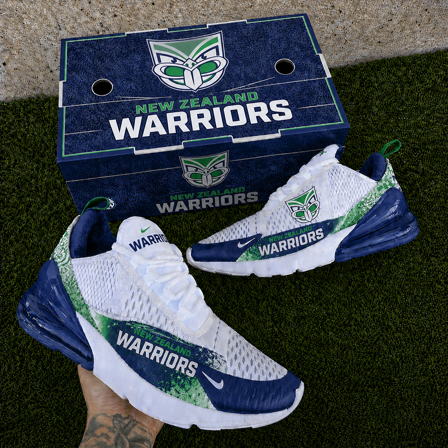 WAR x NRL Nike Air Max 270 Shoes 0505 DatND DVT