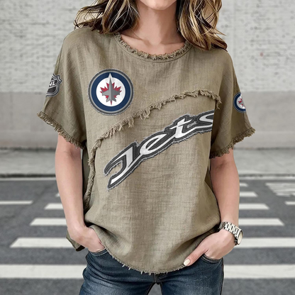 WGP x NHL Womenƒ??s Vintage O-Neck 2905 DatND DVT