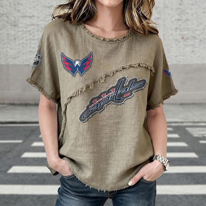 WSH x NHL Womenƒ??s Vintage O-Neck 2905 DatND DVT