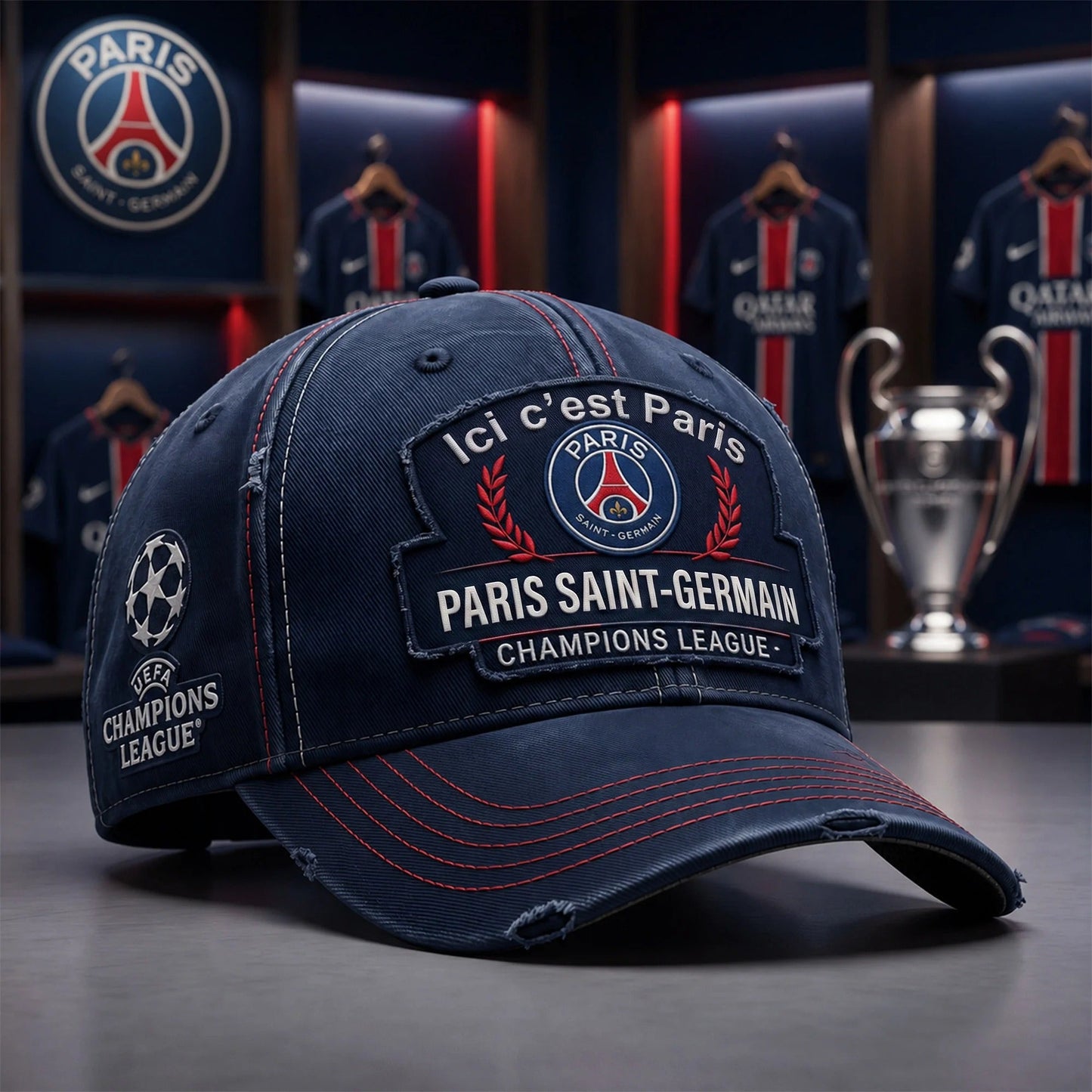 PSG Premium UEFA Champions League 2025/26 Cap V3 DatND DVT