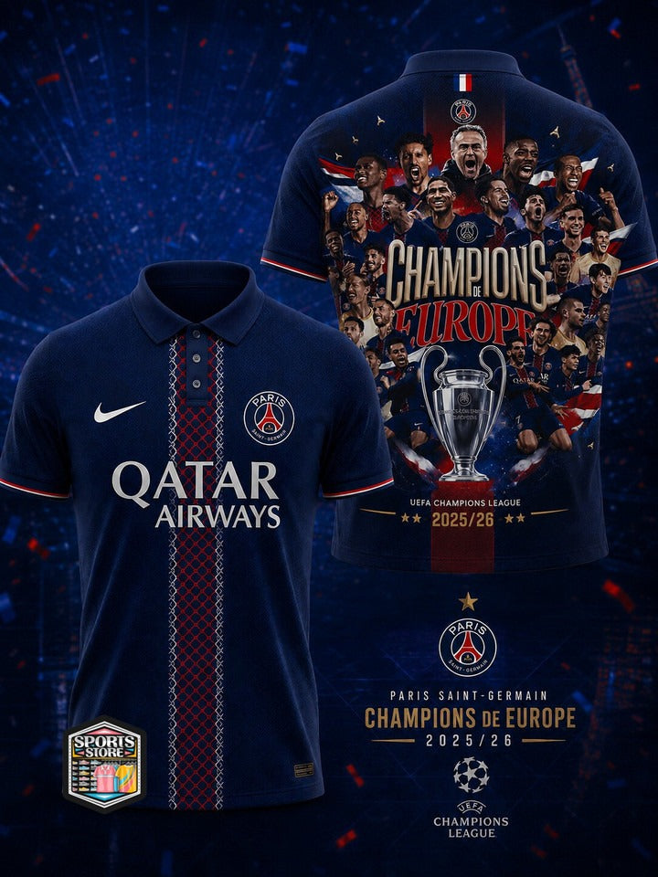 PSG Premium UEFA Champions League 2025/26 3D Shirt V1 DatND DVT 3105