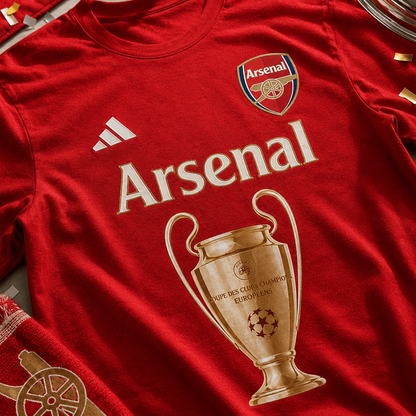 Ars F.C.  Premium UEFA Champions League 2526 Tshirt V1 DatND DVT