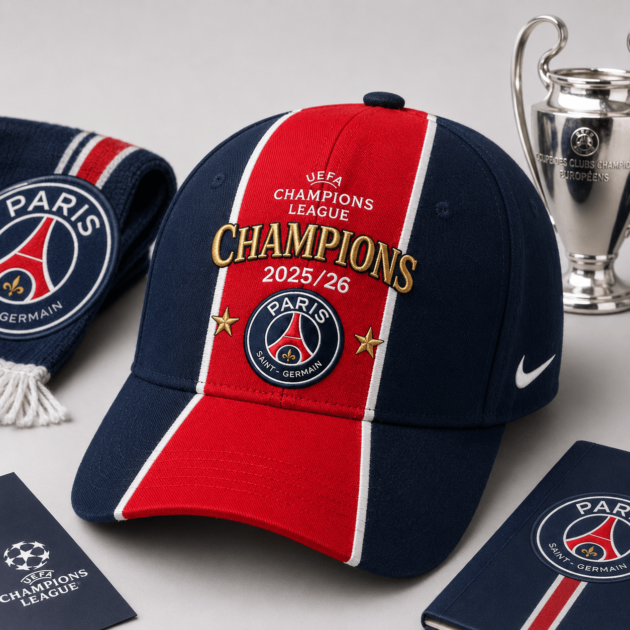 PSG Premium UEFA Champions League 2025/26 Cap V1 DatND DVT