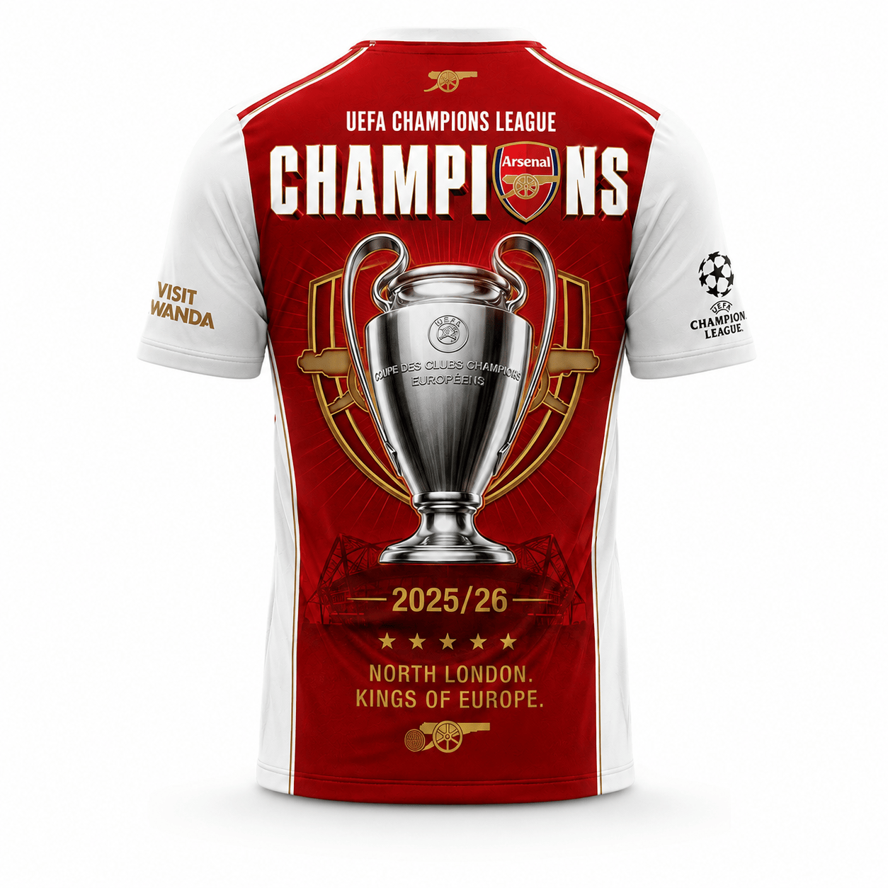 ARS F.C Champions 3D Shirt V5 2005 DatND DVT