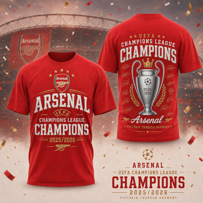 Ars F.C.  Premium UEFA Champions League 2526 Tshirt DatND DVT