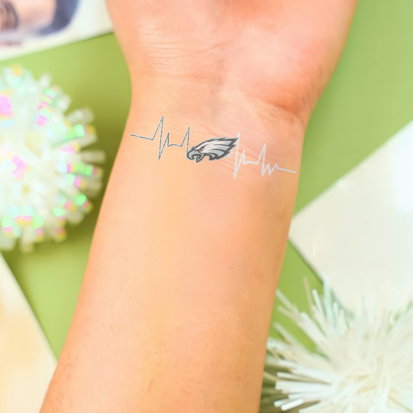 Premium NFL x PHI Temporary Tattoos NDT NHM