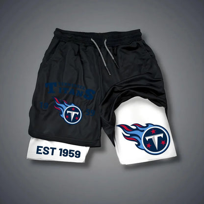 PREMIUM NFL X TEN Multicolored Pure GYM Shorts NDT NHM