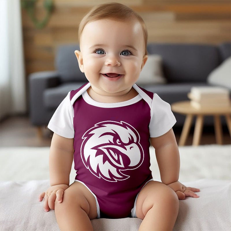 PREMIUM NRL X MSE New Baby Romper Custom Name For Kids NDT LVH