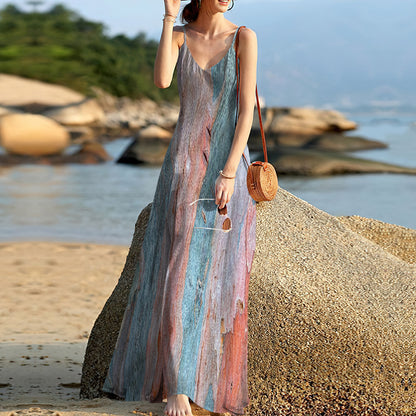 Beach Dreams Sleeveless Maxi Dress | Women Summer Dress | Sundress