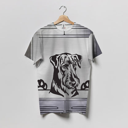 Airedale Terrier Metal Women T-Shirt | Custom Shirt | Printed Graphic Tees