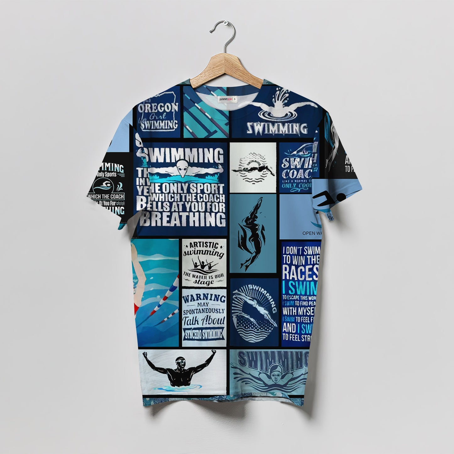 Swimming Women T-Shirt | Custom Shirt | Printed Graphic Tees